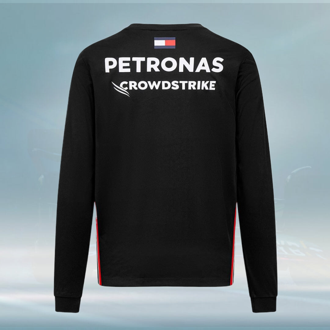 2023 Mercedes AMG F1 Mens Team Longsleeve T-shirt - Rental Sports