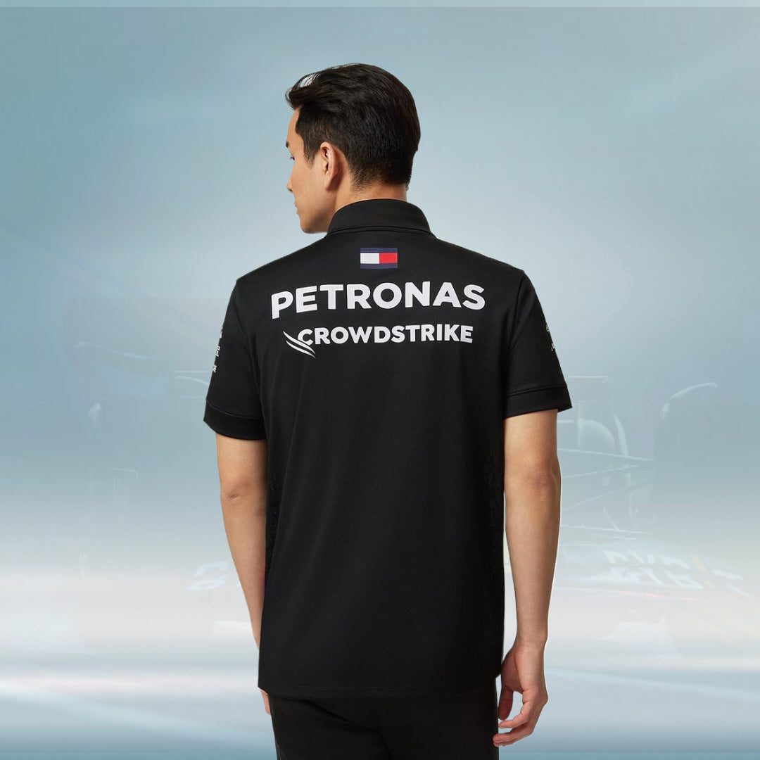 2023 Mercedes AMG Germany F1 Mens Team Polo Shirt - Rental Sports