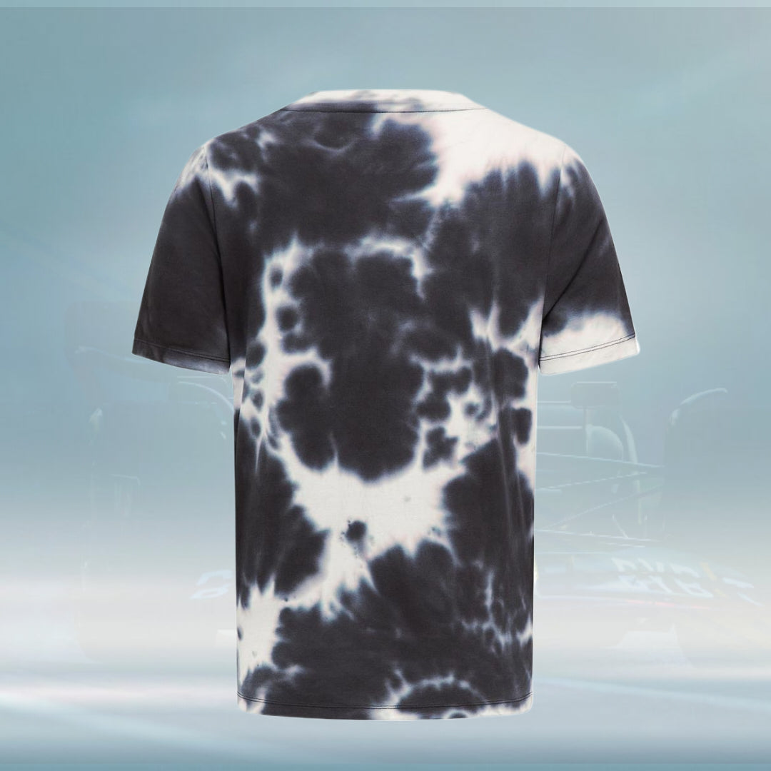 2023 Mercedes AMG F1 Mens Tie Dye T-shirt Grey - Rental Sports