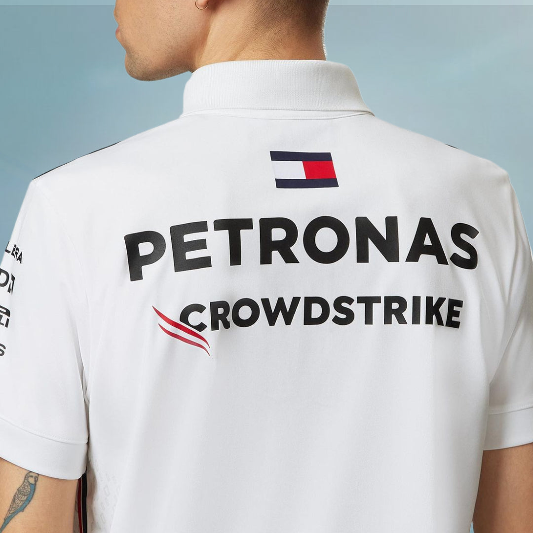 2023 Mercedes AMG Germany F1 Mens Team Polo Shirt - Rental Sports