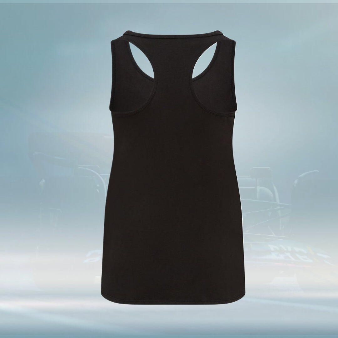 2023 Mercedes AMG Germany F1 Ladies Racerback Stealth Vest Black - Rental Sports