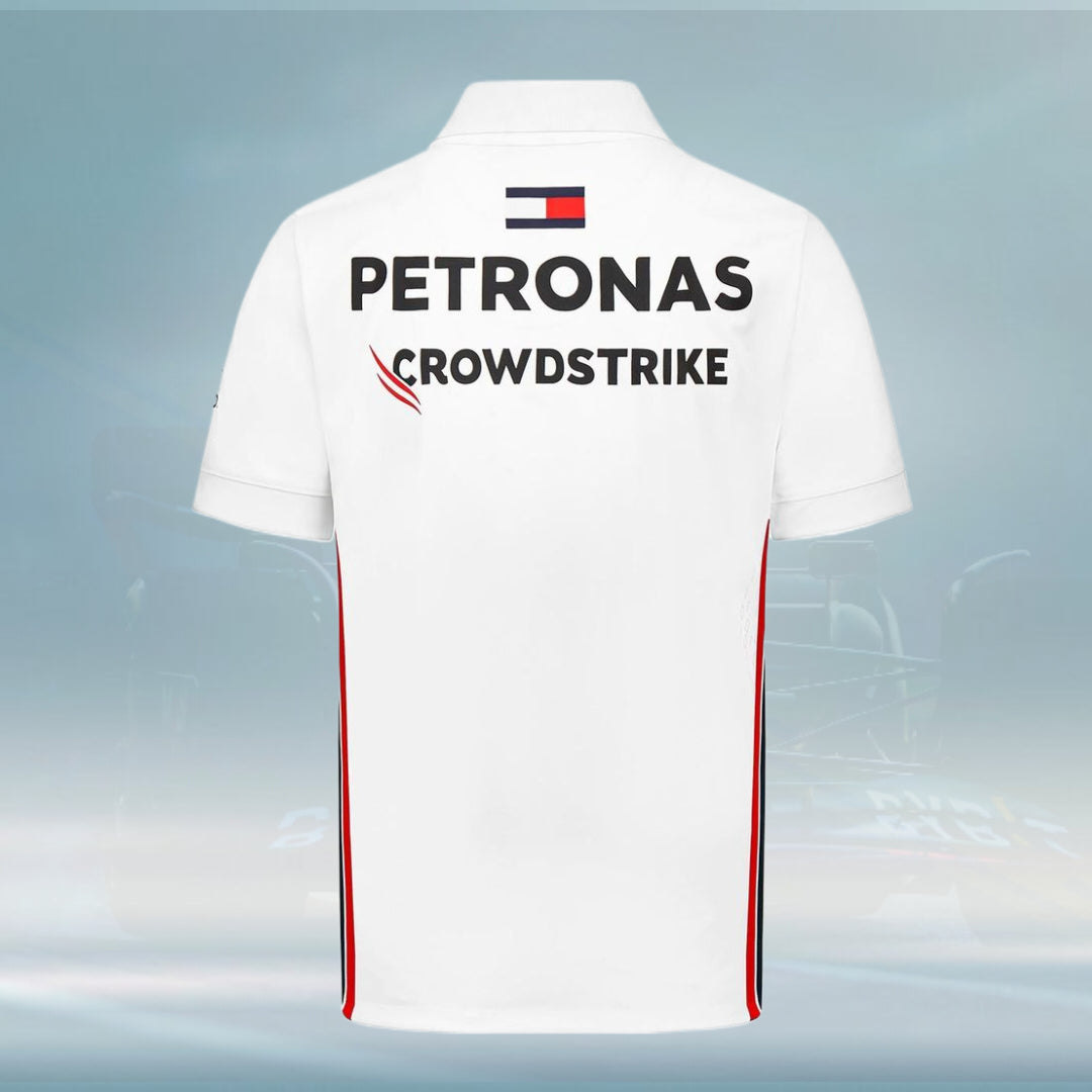 2023 Mercedes AMG Germany F1 Mens Team Polo Shirt - Rental Sports
