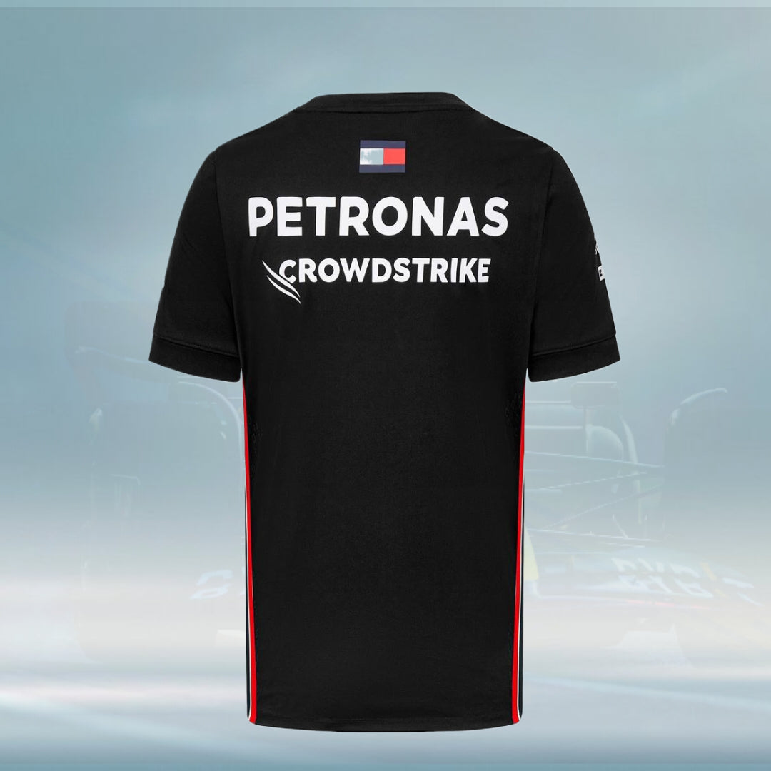 2023 Set Up Team Mercedes AMG F1 Men's T-shirt - Rental Sports