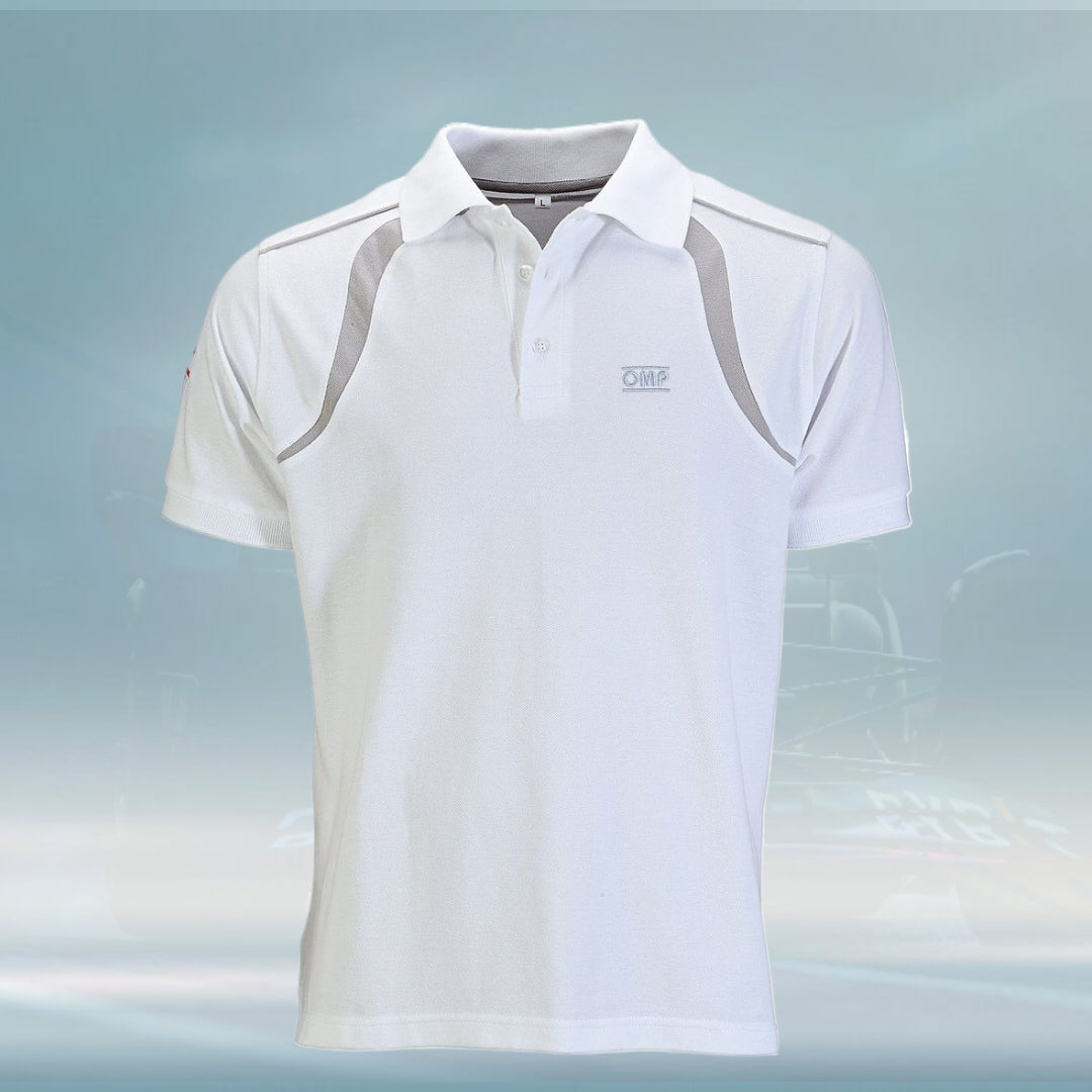 OMP Italy Racing Spirit Polo shirt - Rental Sports