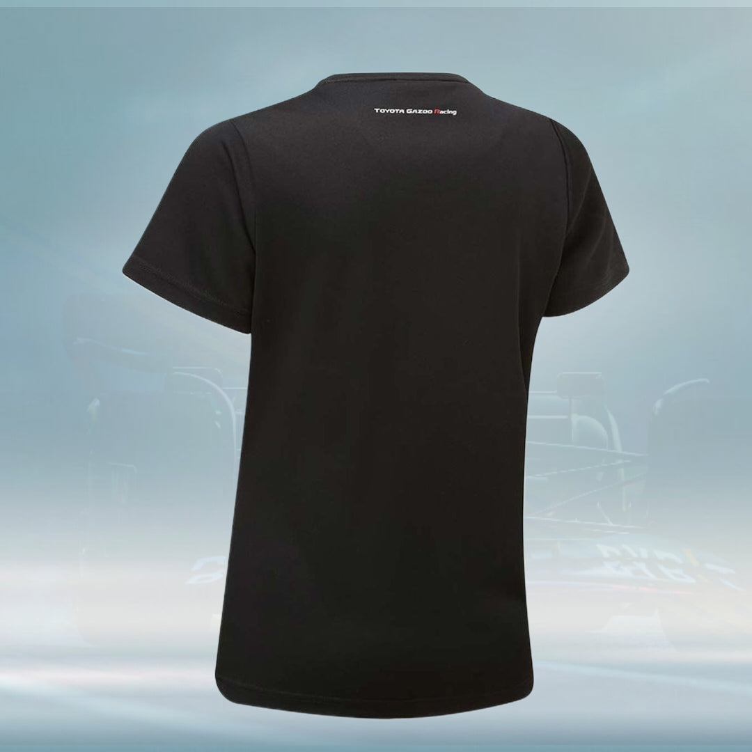 Toyota Gazoo Japan Ladies Racing T-Shirt Black