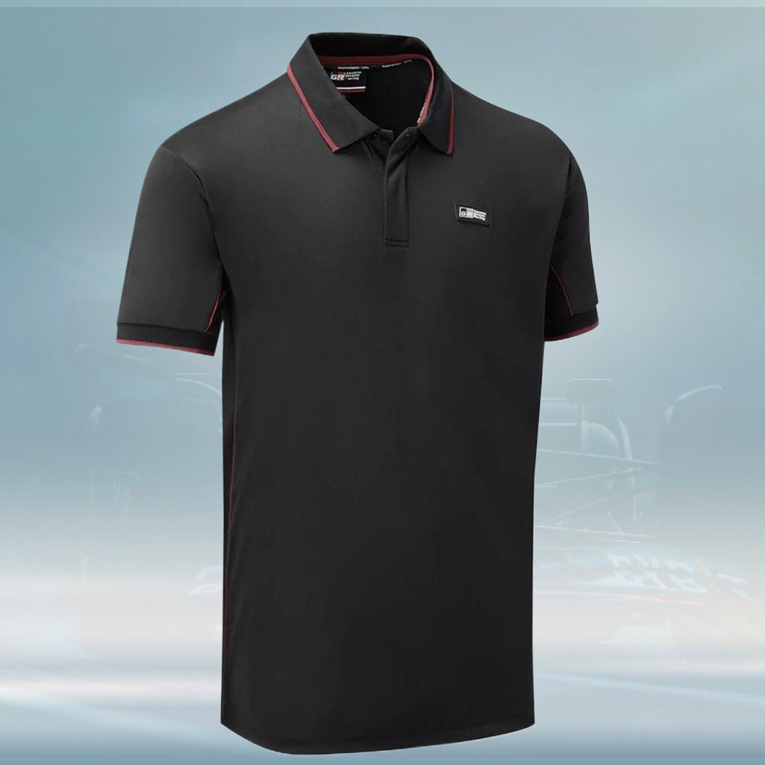 Toyota Japan Men's Classic Polo Shirt Black 2022 - Rental Sports