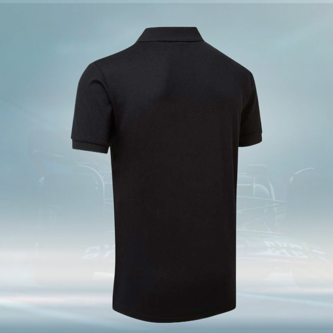 Toyota Japan Men's Classic Polo Shirt Black - Rental Sports