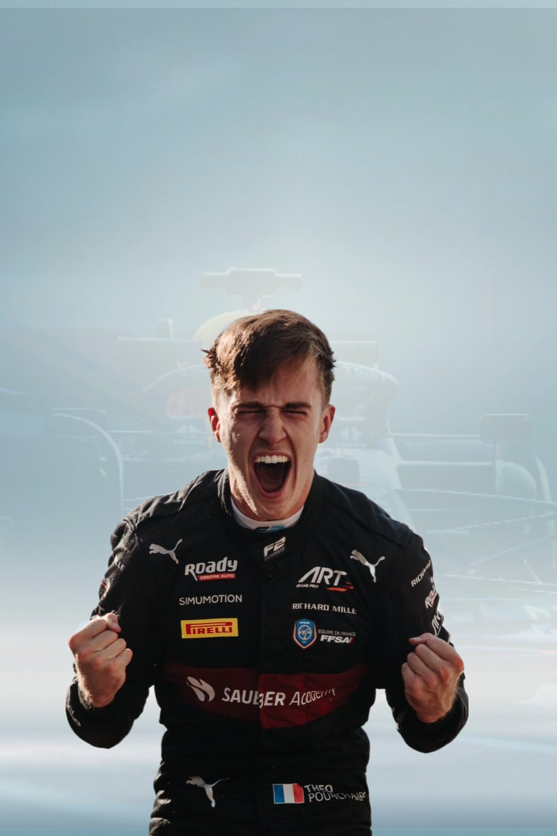 F2 Race Suit Theo Pourchaire 2023 ART Grand Prix - Rental Sports