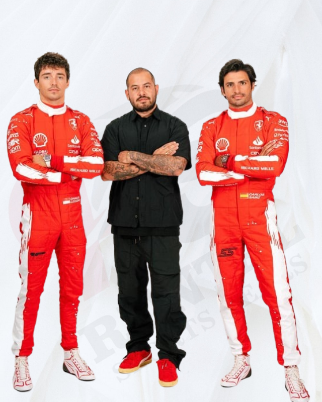 2023 Scuderia Ferrari Las Vegas Carlos Saniz Race suit F1 - Rental Sports