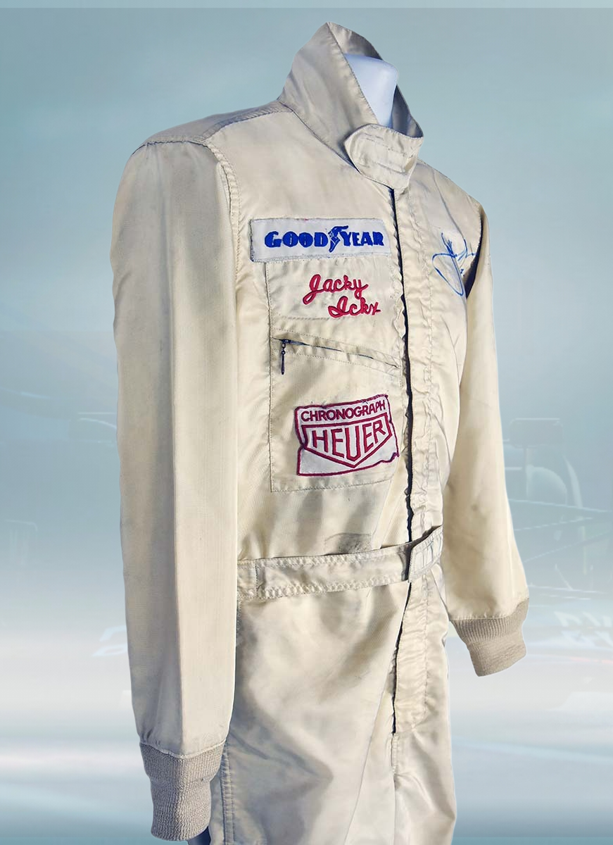 1974-76 Jacky Ickx Race JPS Lotus/Williams/Wolf F1 Suit