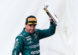 Fernando Alonso 2023 Aston Martin F1 Race Suit - Rental Sports