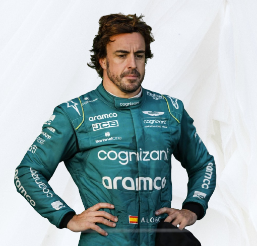 Fernando Alonso 2023 Aston Martin F1 Race Suit - Rental Sports