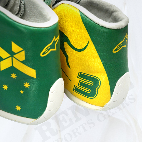DANIEL RICCIARDO 2019 AUSTRALIAN GRAND PRIX RACE BOOTS - Rental Sports