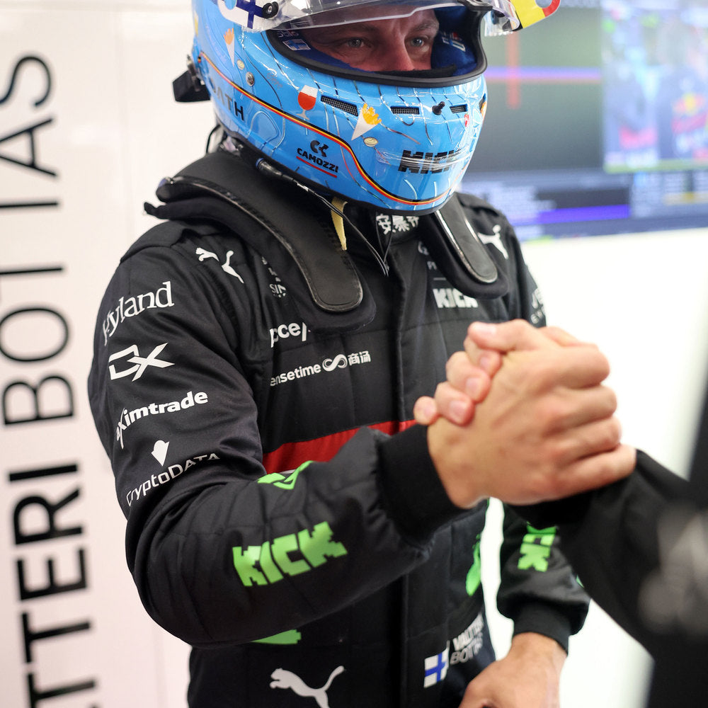 VALTTERI BOTTAS 2023 ALFA ROMEO F1 TEAM KICK RACE SUIT - BELGIAN GP - Rental Sports