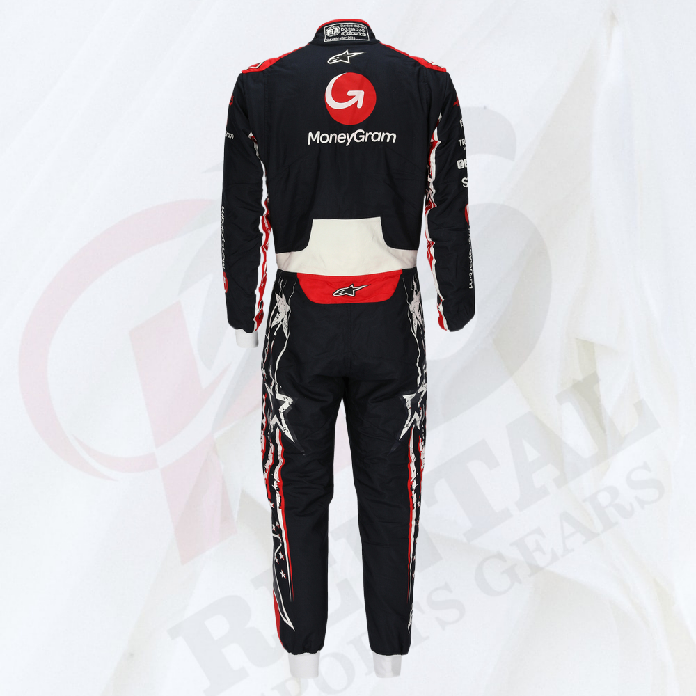 2023 KEVIN MAGNUSSENAAS F1 TEAM RACE SUIT - UNITED STATES GP - Rental Sports