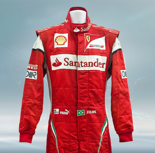 2011 Felipe Massa Race Scuderia Ferrari F1 Puma Suit