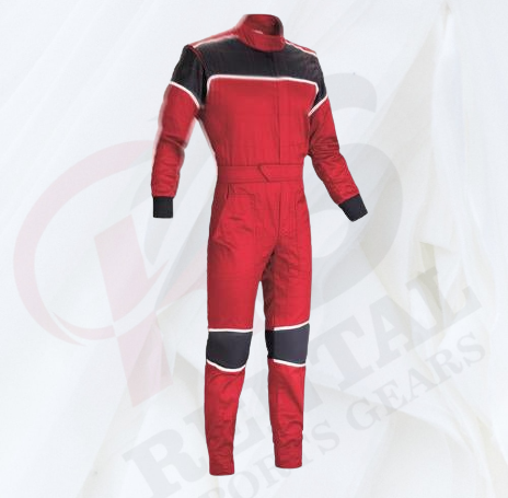 Red/Black KartIng Race Suit RSG-088 - Rental Sports
