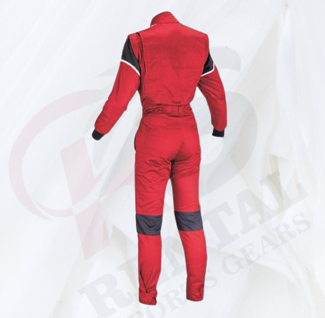 Red/Black KartIng Race Suit RSG-088 - Rental Sports