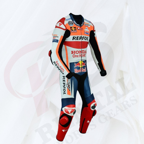 Jorge Lorenzo Honda Repsol MotoGp 2019 Suit Cowhide Motorcyle Suit - Rental Sports