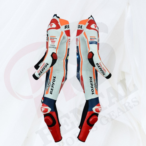 Jorge Lorenzo Honda Repsol MotoGp 2019 Suit Cowhide Motorcyle Suit - Rental Sports