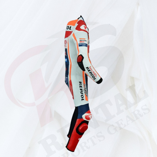 Jorge Lorenzo Honda Repsol MotoGp 2019 Suit Cowhide Motorcyle Suit - Rental Sports