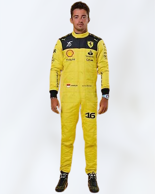 Charles Leclerc Ferrari 75th anniversary F1 Race Suit 2022 - Rental Sports