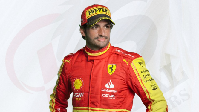 Carlos Sainz 2023 Italian GP Ferrari Race Suit F1 - Rental Sports