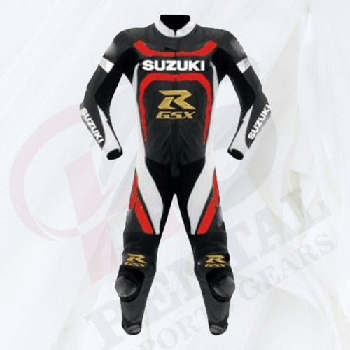 SUZUKI MOTORCYCLE RACE LEATHER SUIT - Rental Sports