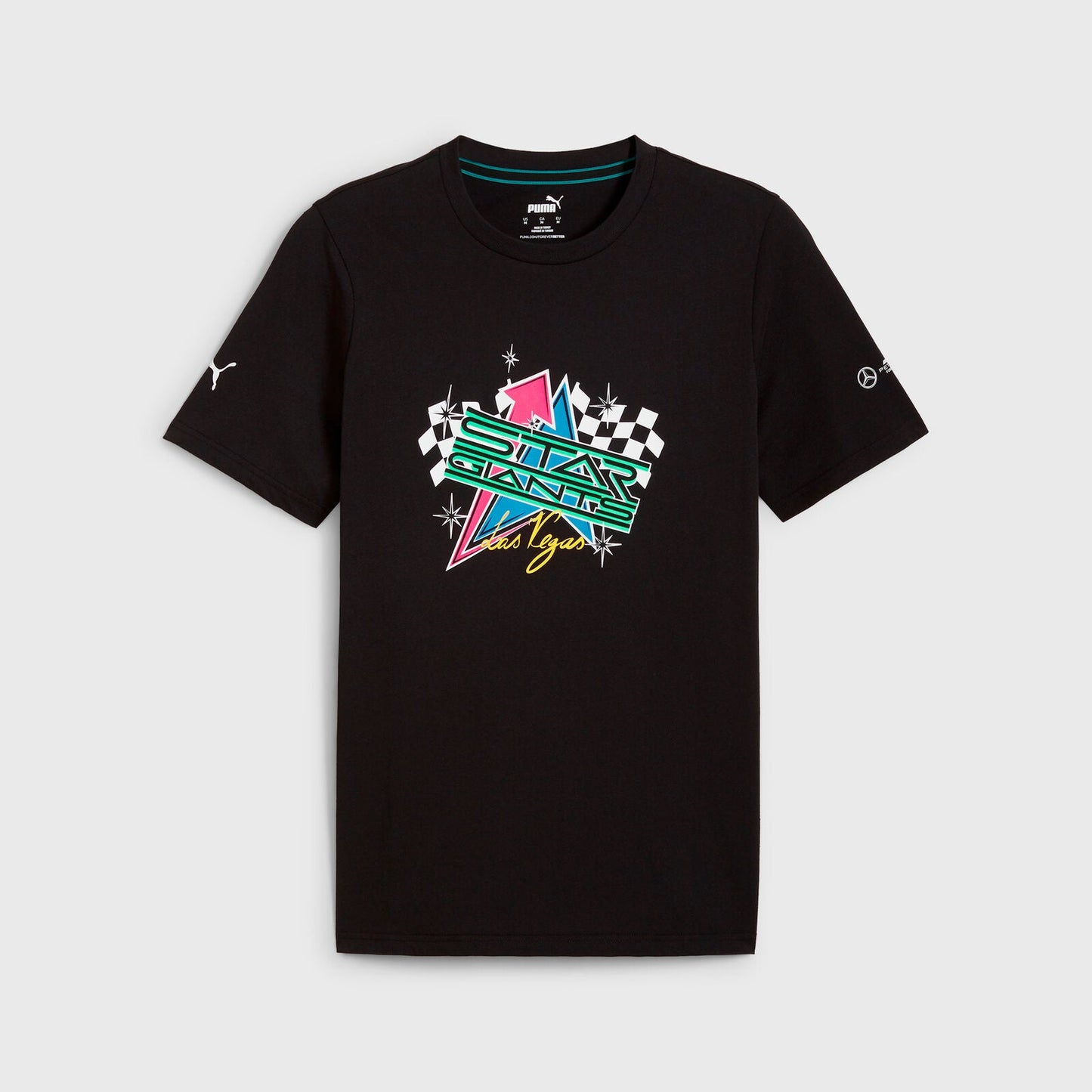 Mercedes-AMG F1 PUMA 2023 Las Vegas GP Garage Crew T-shirt - Rental Sports
