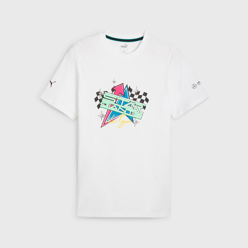 Mercedes-AMG F1 PUMA 2023 Las Vegas GP Garage Crew T-shirt - Rental Sports