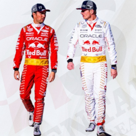 Las Vegas Grand Prix Redbull Sergio Perez F1 Race Suit 2023