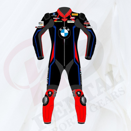 TOM SYKES BMW MOTOGP 2019 SUIT LEATHER WSBK BLACK - Rental Sports