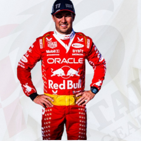 Las Vegas Grand Prix Redbull Sergio Perez F1 Race Suit 2023