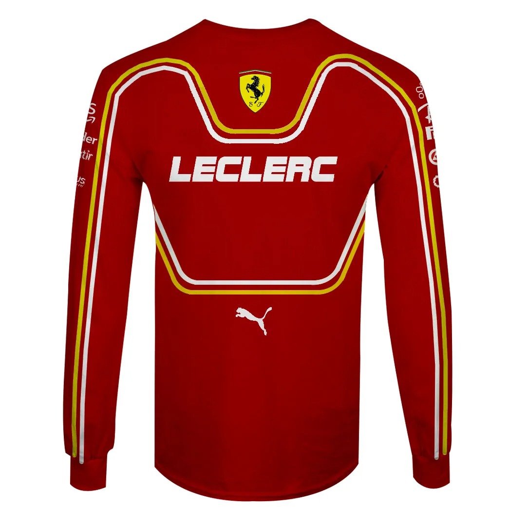 Charles Leclerc Scuderia Ferrari Race shirts - Rental Sports