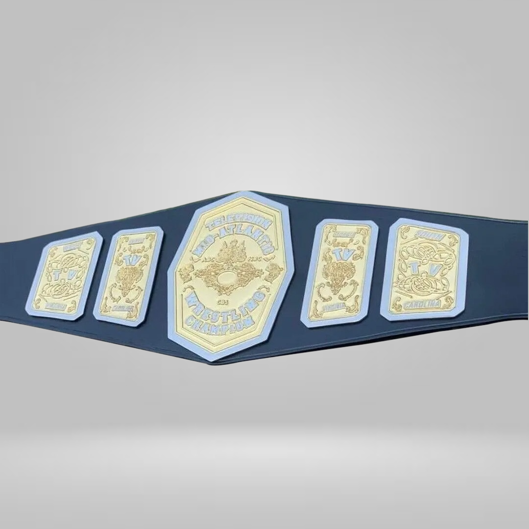 NWA Television Mid Atlantic Wrestling Championship Belt - Rental Sports