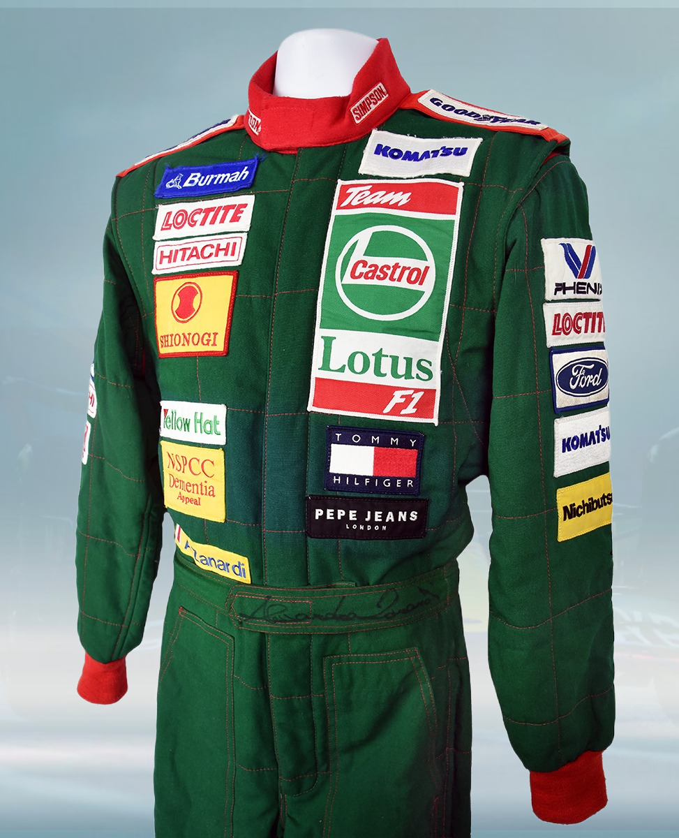 1993 Alex Zanardi Race Castrol Team Lotus F1 Suit