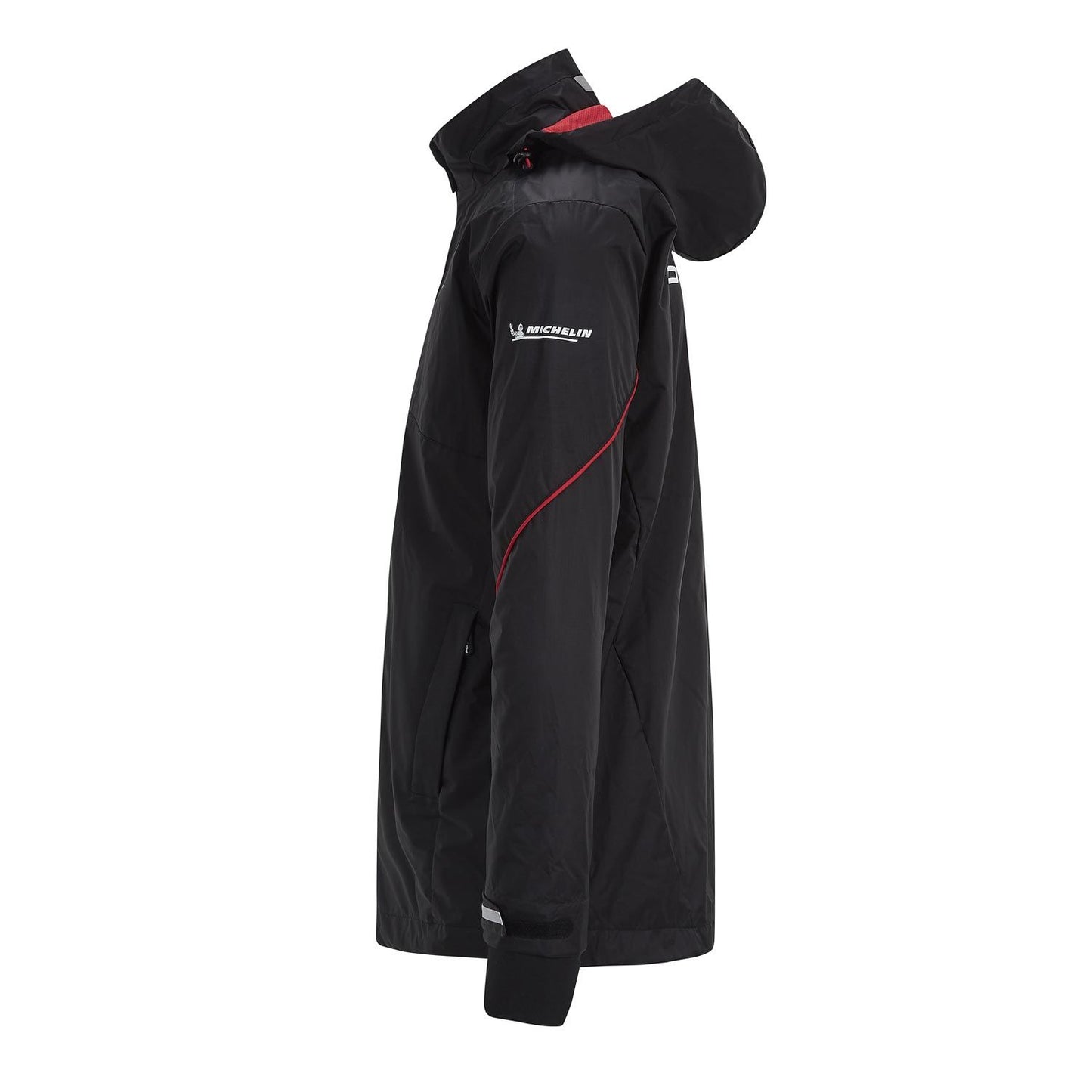 2021 Porsche Germany Mens Team Rainjacket Black