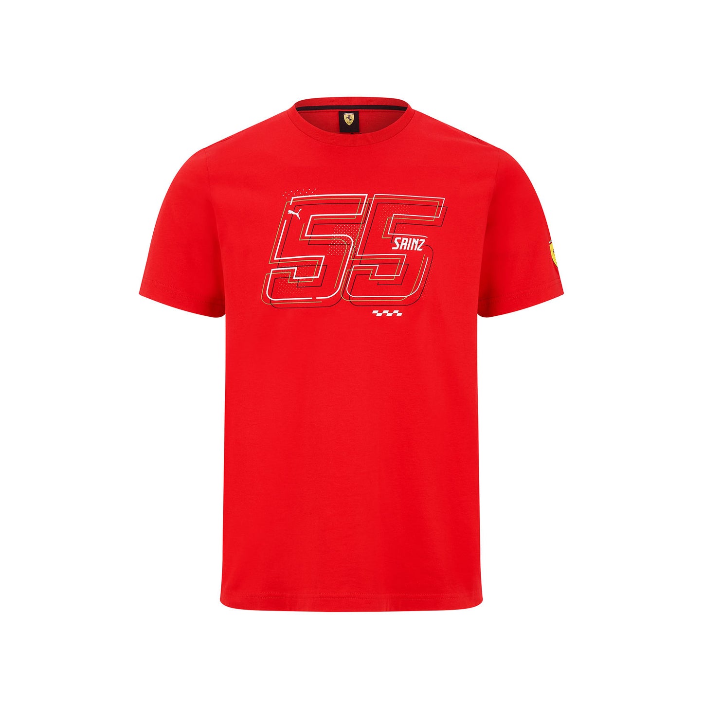 2022 Ferrari F1 Mens Sainz T-shirt red - Rental Sports