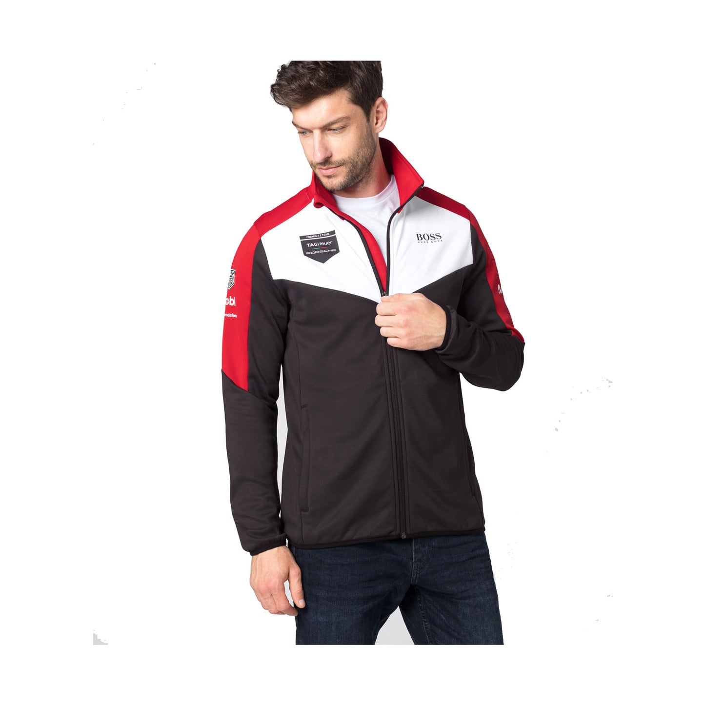2022 Men's Team Porsche Motorsport softshell jacket - Rental Sports