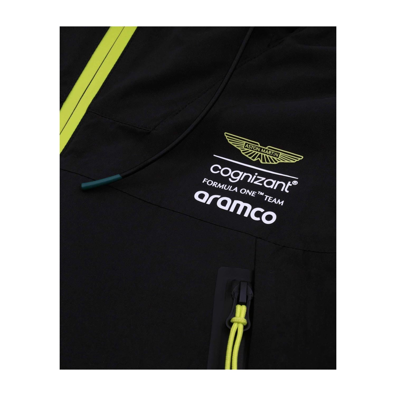 2023 Aston Martin UK F1 Mens Alonso Kimoa Rain Jacket