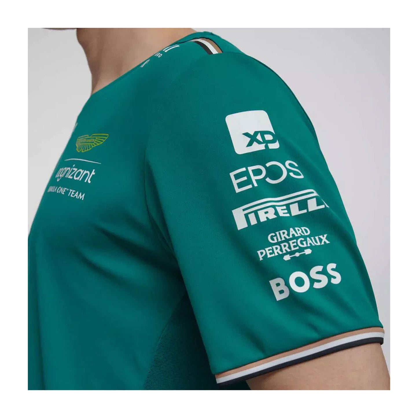 2023 Aston Martin UK F1 Mens Stroll Team T-shirt - Rental Sports
