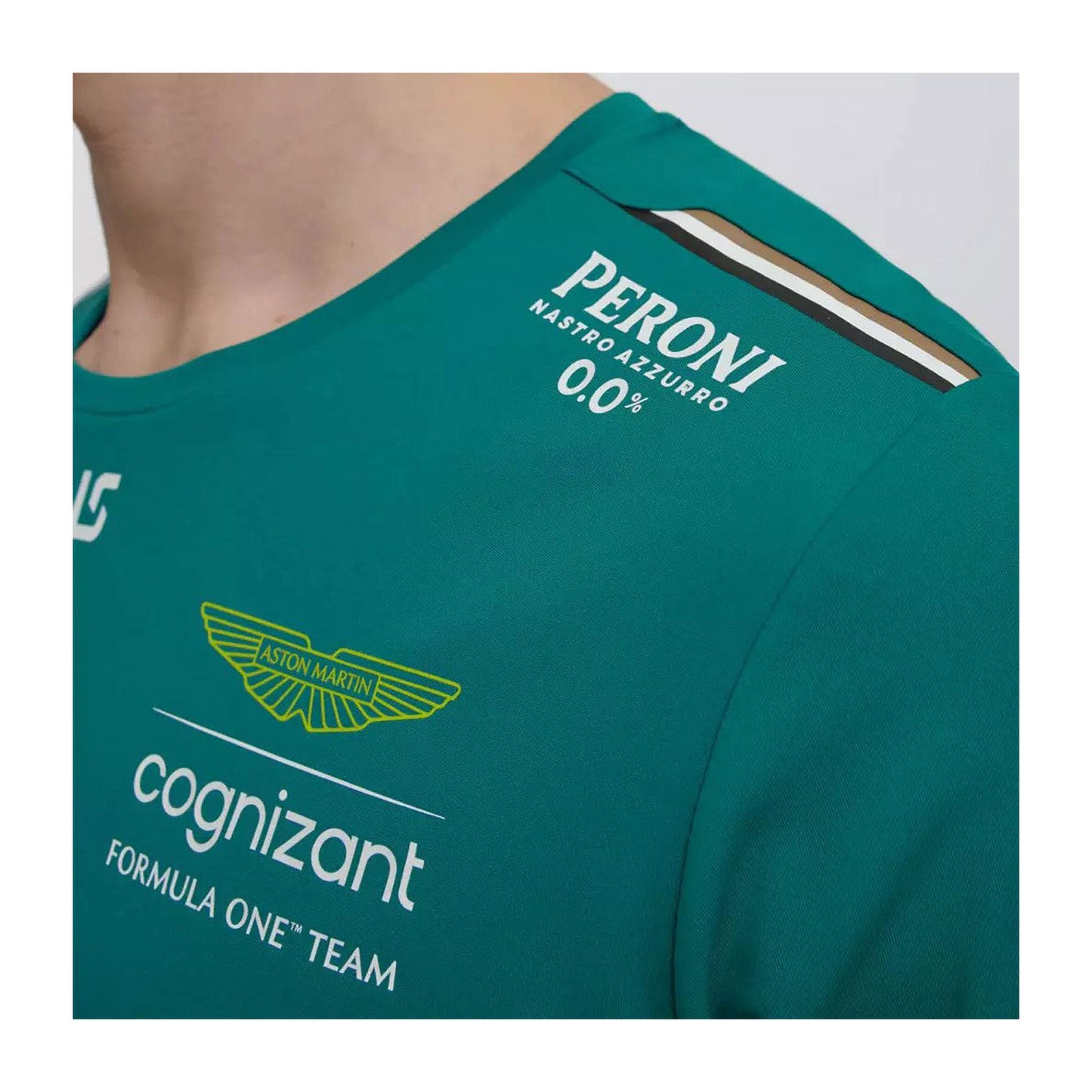 2023 Aston Martin UK F1 Mens Stroll Team T-shirt - Rental Sports