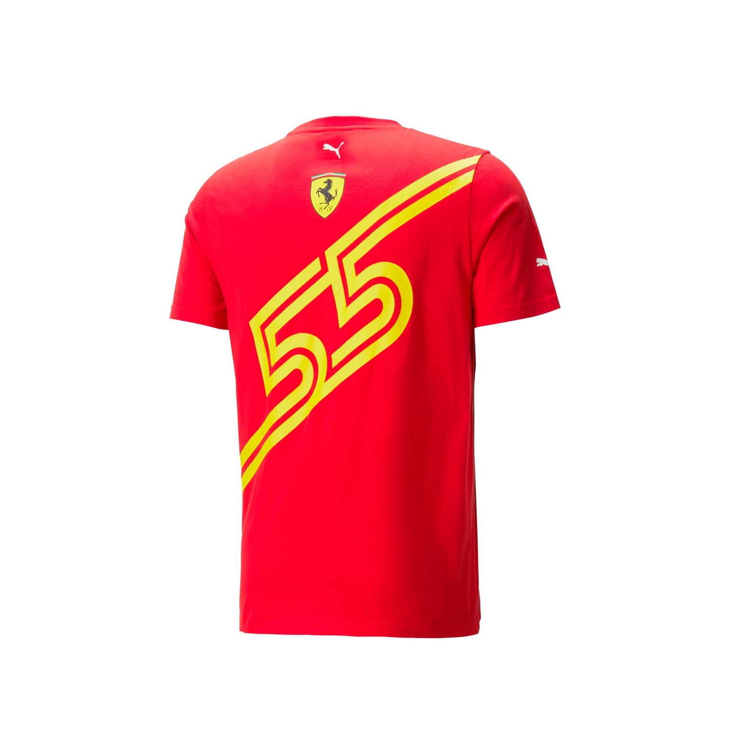 2023 Ferrari Italy F1 Mens Sainz SE T-shirt Red - Rental Sports