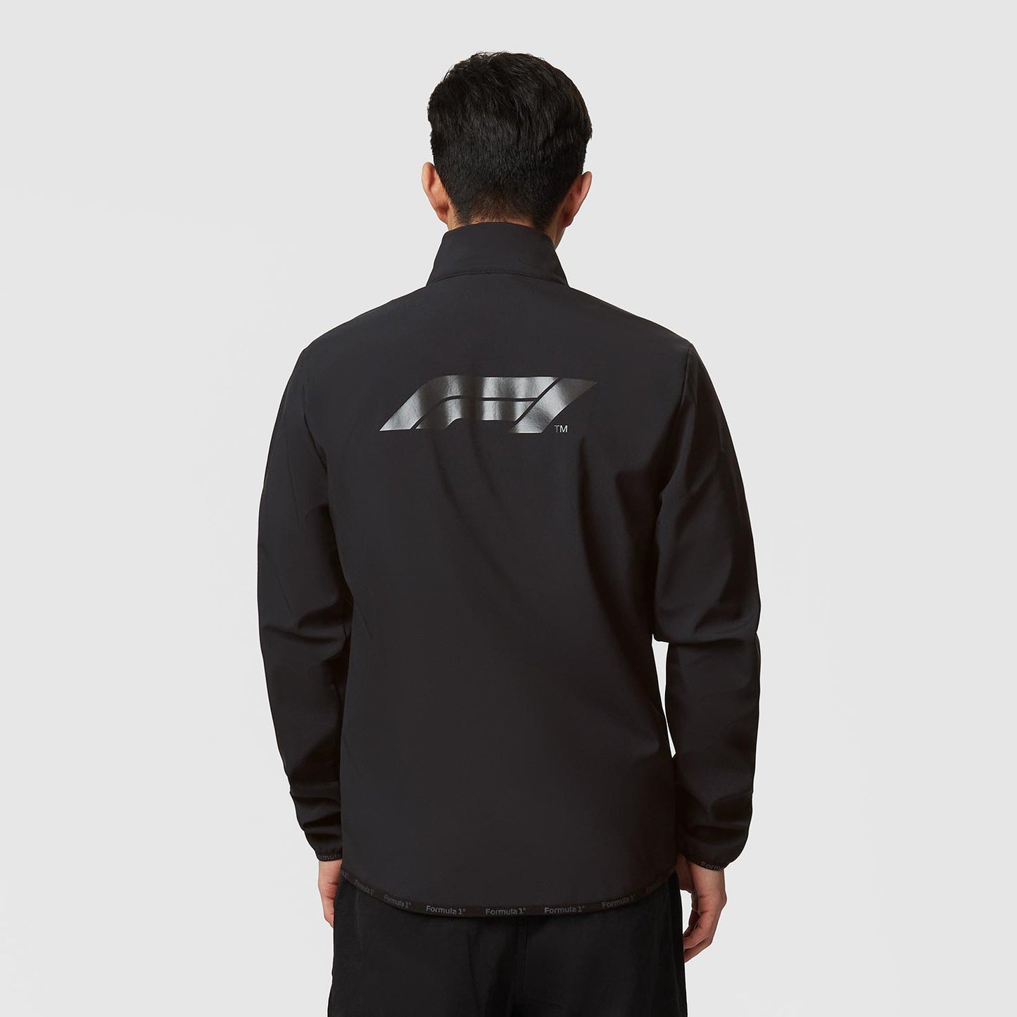 2023 Formula 1 Mens Logo Softshell Jacket Black - Rental Sports