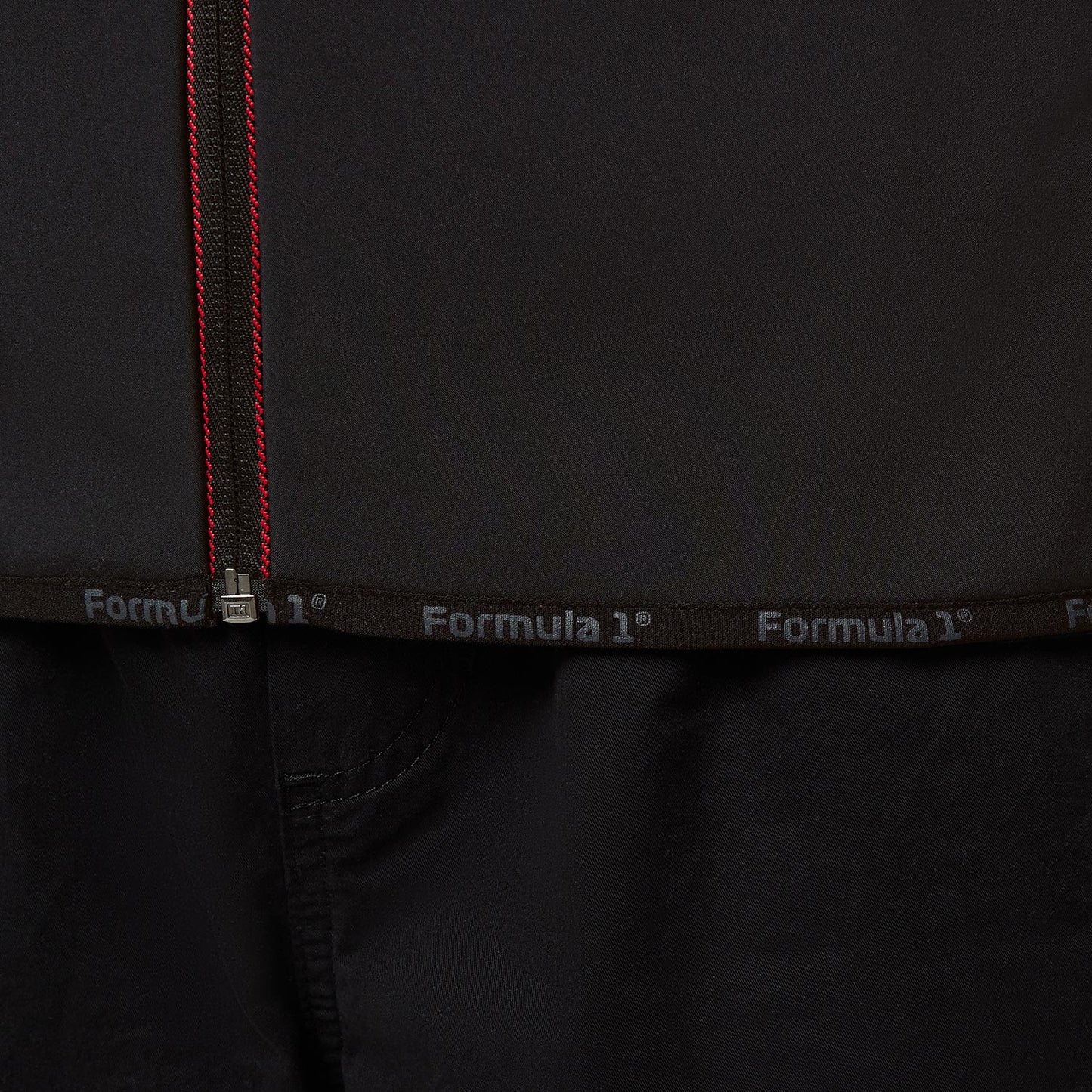 2023 Formula 1 Mens Logo Softshell Jacket Black - Rental Sports