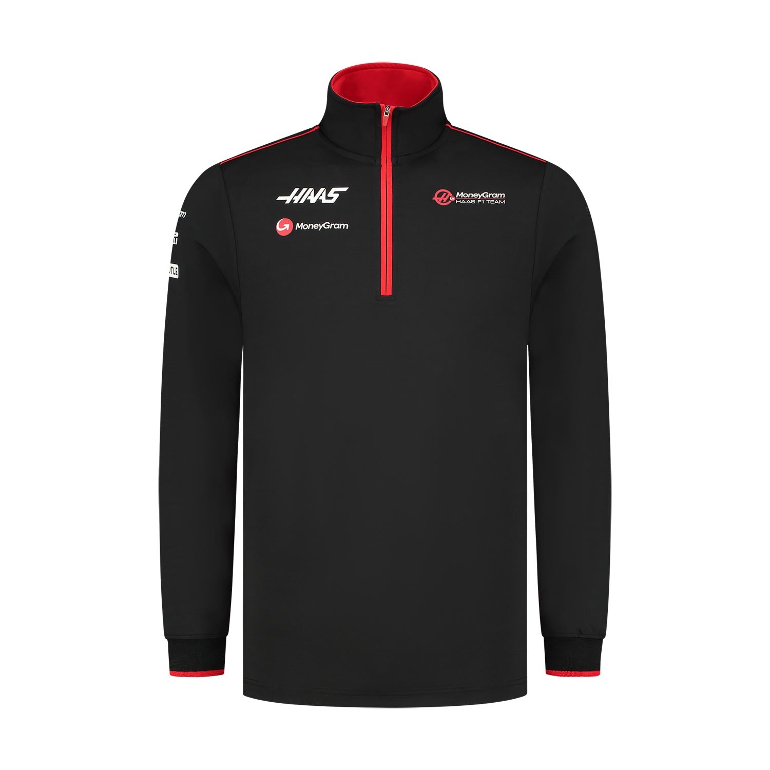 2023 Haas USA F1 Mens Half Zip Team Sweatshirt
