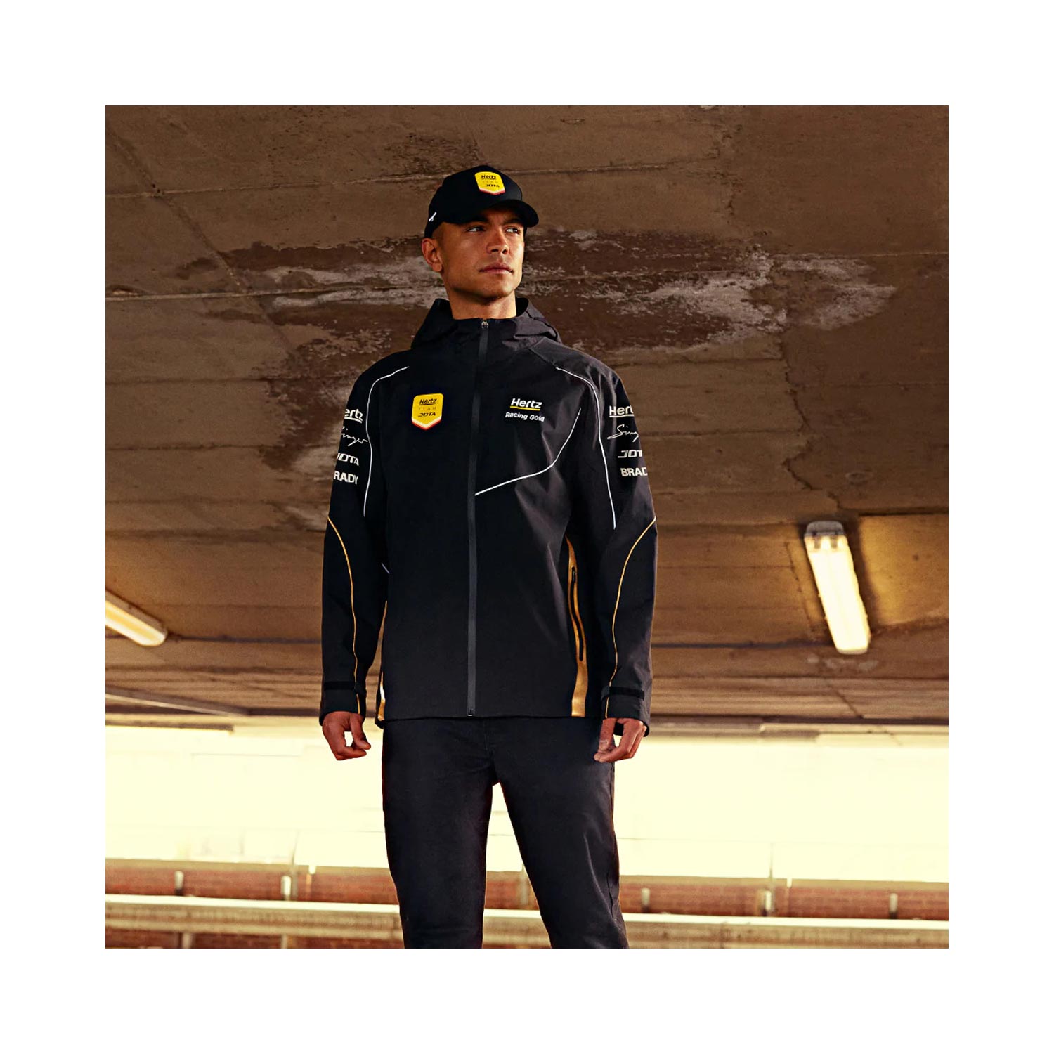 2023 Hertz Team Jota WEC Mens Rain Jacket