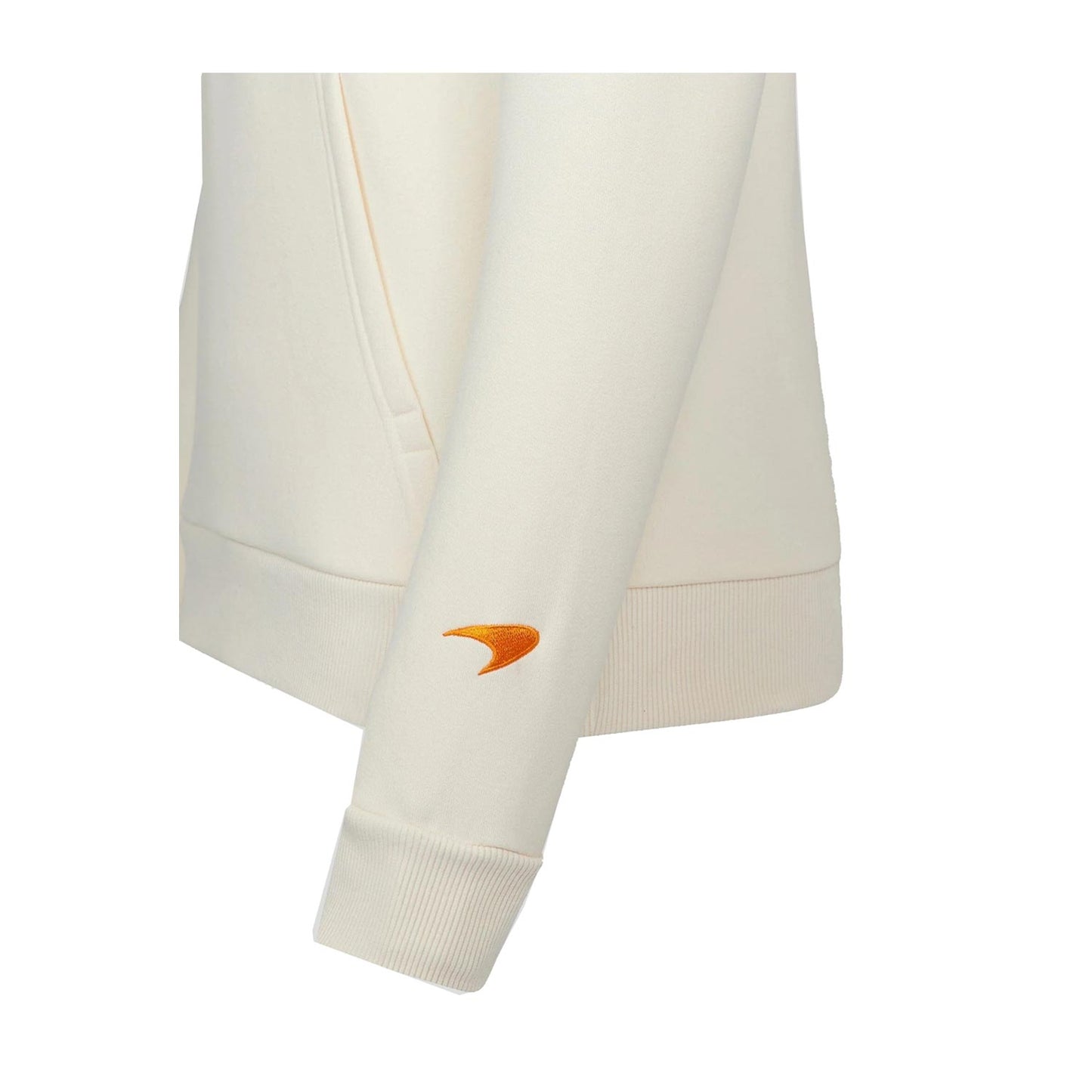 2023 McLaren F1 Mens Monaco Triple Crown Ecru Hoodie - Rental Sports