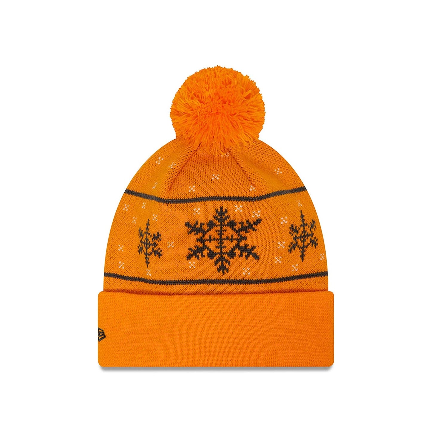 2023 McLaren UK F1 Mens Snowflake Winter Cap orange - Rental Sports
