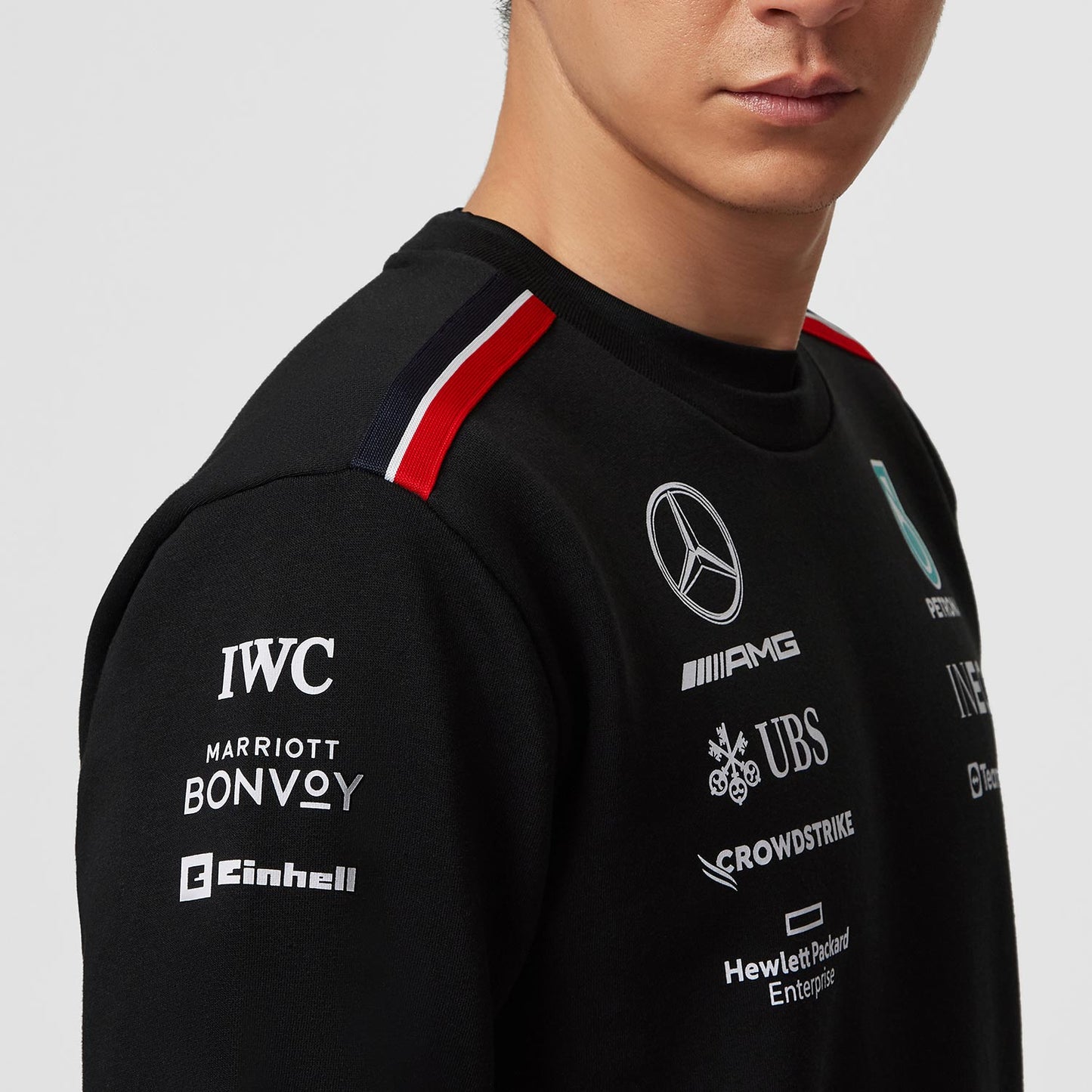 2023 Men's Crew Team Black Mercedes AMG F1 - Rental Sports
